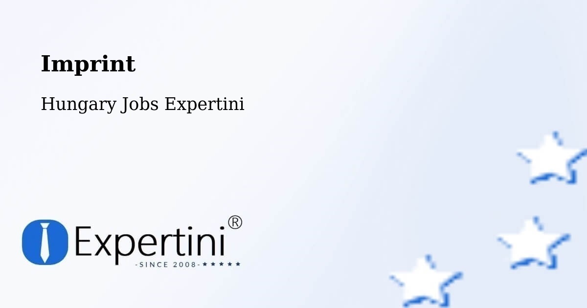 Imprint – Böhönye - Hungary Jobs Expertini